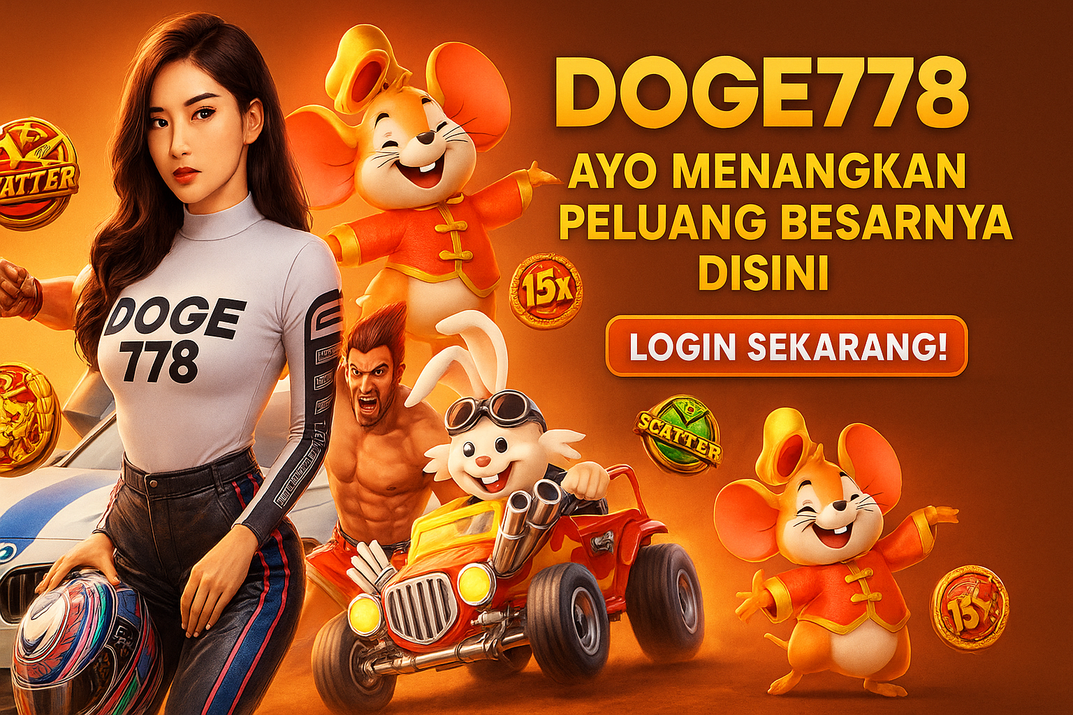 DOGE778 # Raih Peluang Menang & Seru Bareng DOGE 778!